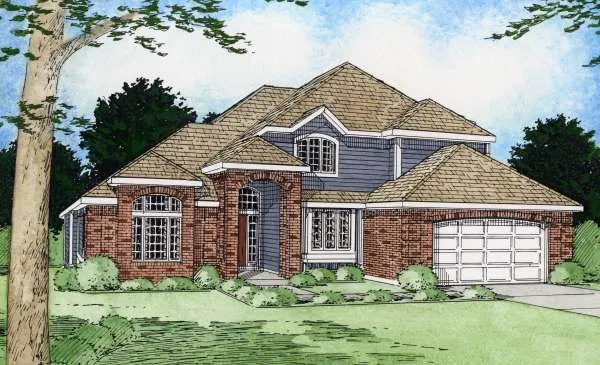 ExteriorPhoto for House Plan #200283