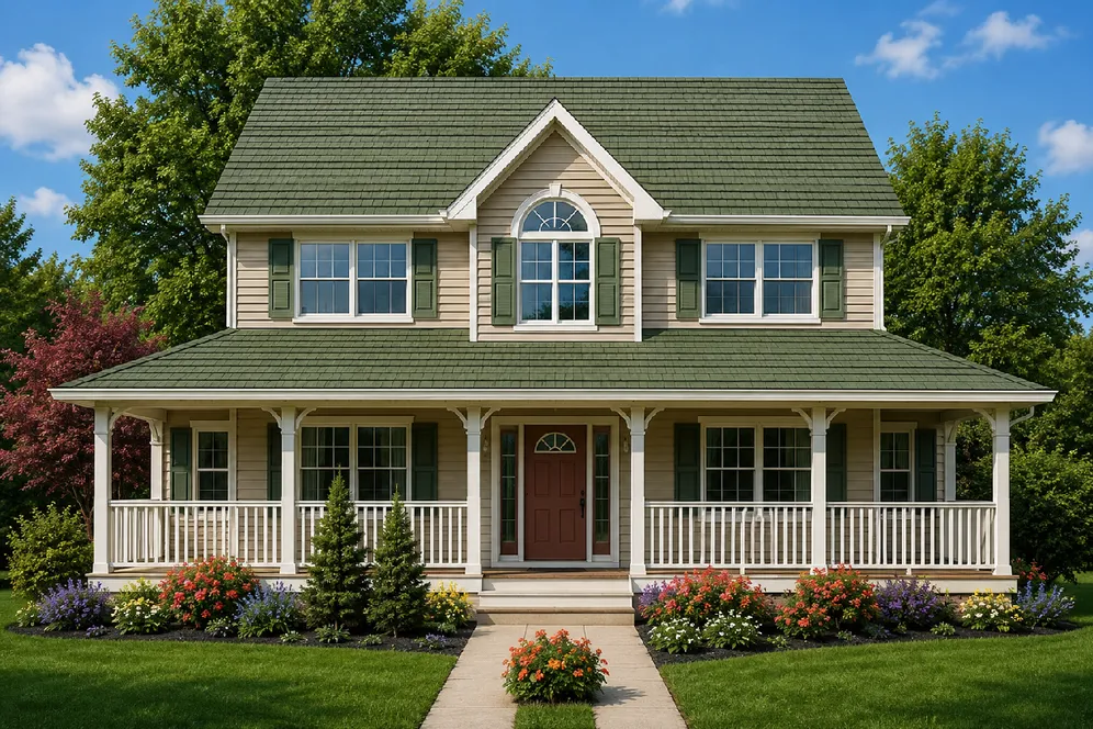 Full Rendering for House Plan #131144