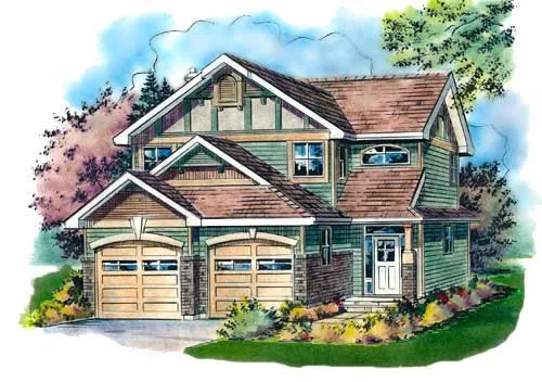 Full Rendering for House Plan #134154