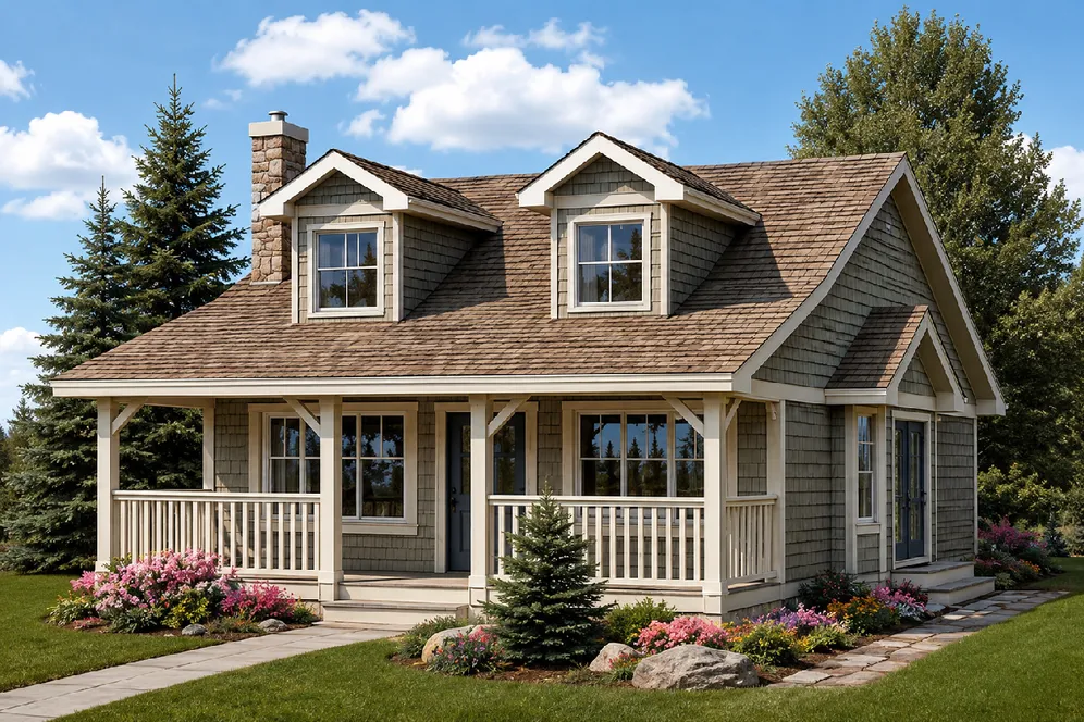Full Rendering for House Plan #134244