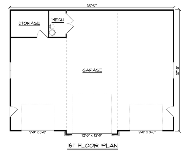 Main Floor Plan for House Plan #756681