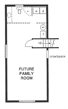 Basement Plan for House Plan #139609