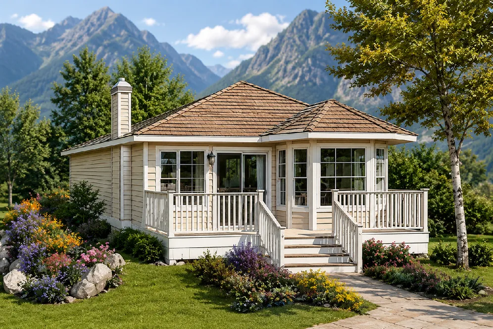 Full Rendering for House Plan #133529