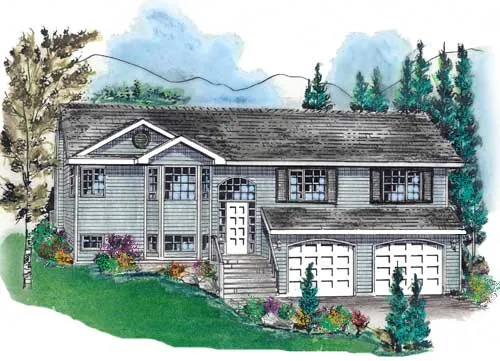 Full Rendering for House Plan #138239