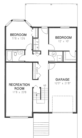 Basement Plan for House Plan #131049
