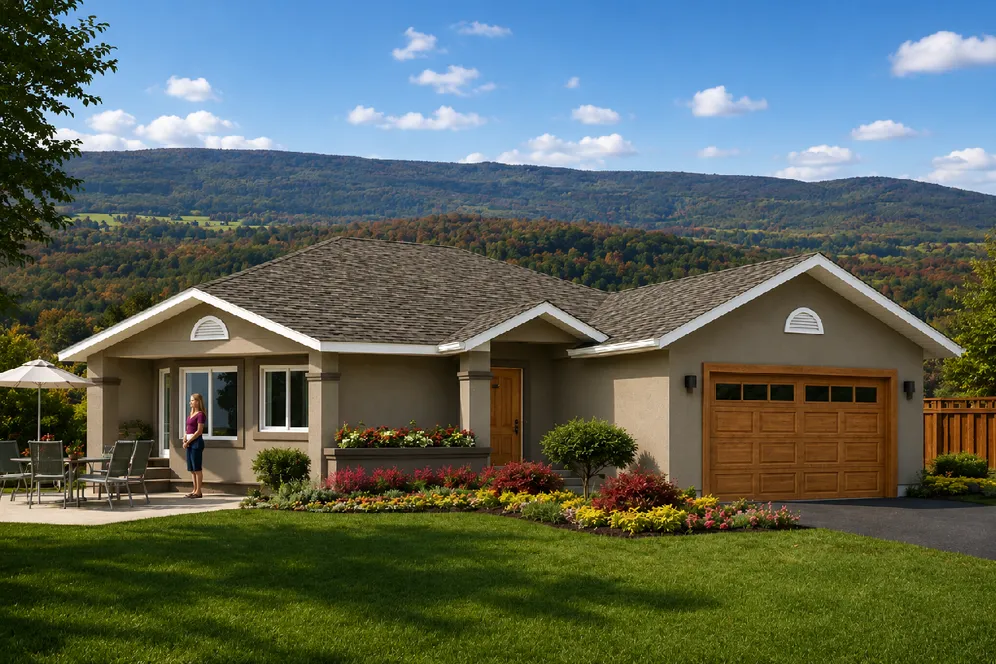 ExteriorPhoto for House Plan #201053