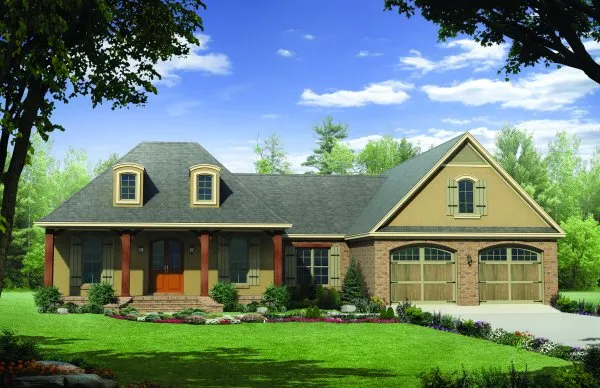 Full Rendering for House Plan #210602