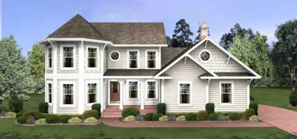 Full Rendering for House Plan #276181