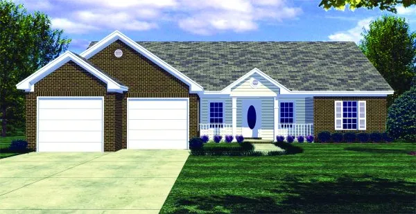 Full Rendering for House Plan #216241