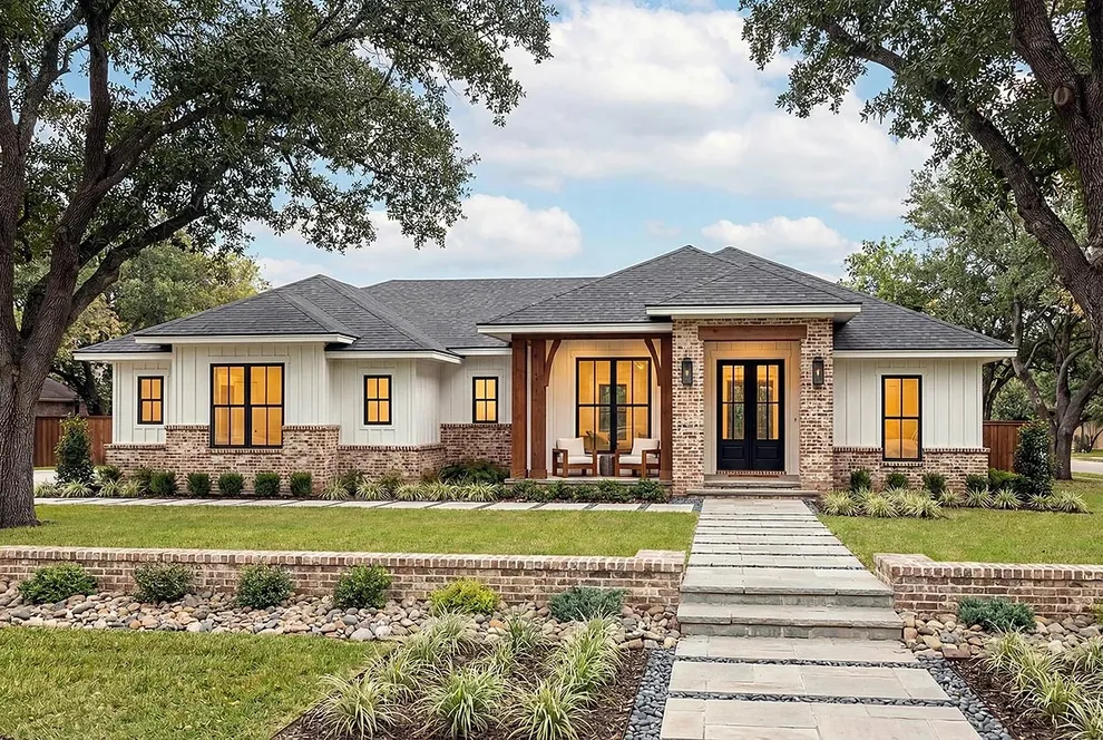 Full Rendering for House Plan #303881