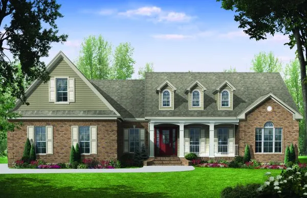 Full Rendering for House Plan #211202
