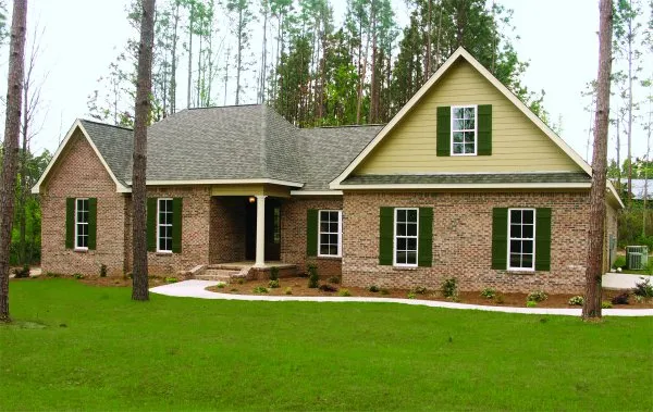 Full Rendering for House Plan #212022