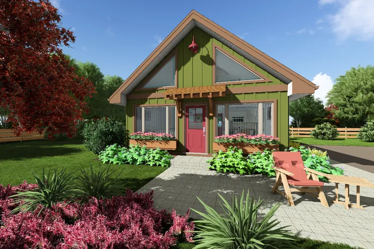 Full Rendering for House Plan #220972