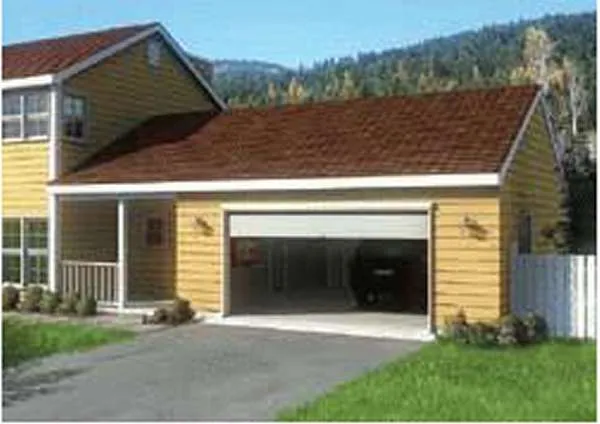 Full Rendering for House Plan #183100