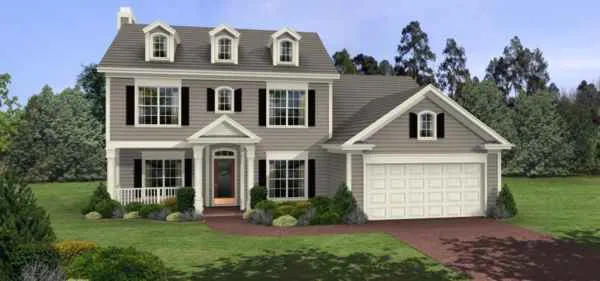 Full Rendering for House Plan #276161