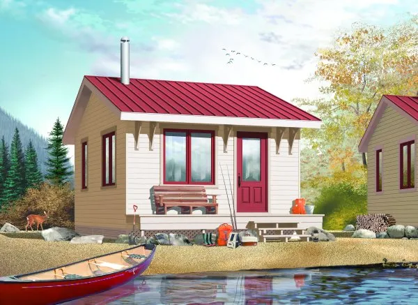 Full Rendering for House Plan #141091