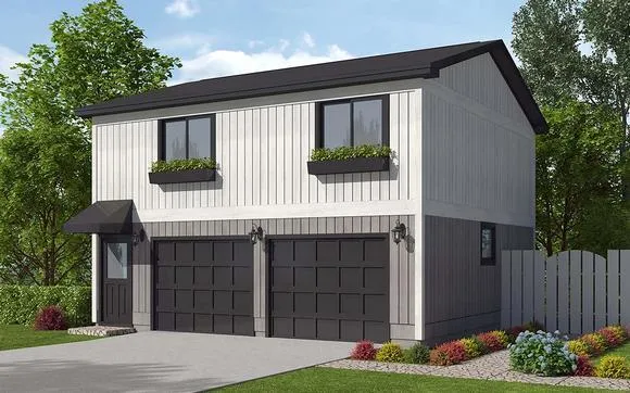 Full Rendering for House Plan #185106