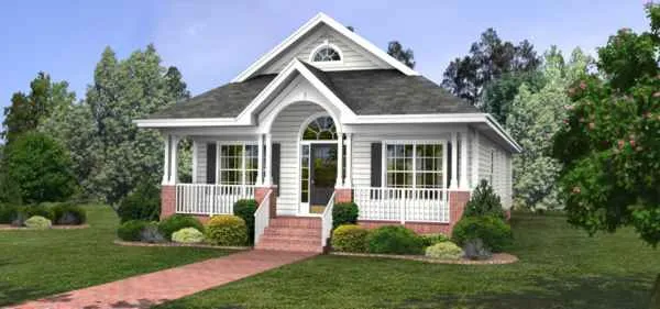 Full Rendering for House Plan #278021