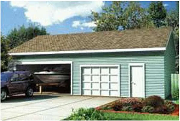 Full Rendering for House Plan #187160