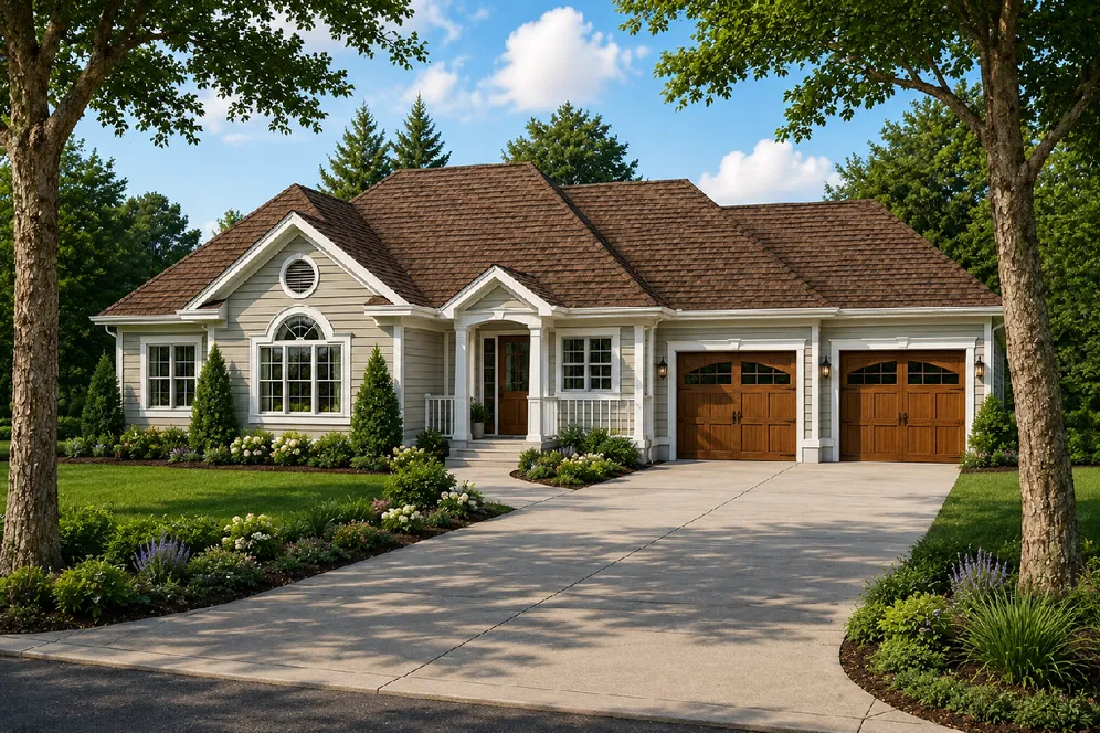 Full Rendering for House Plan #200948
