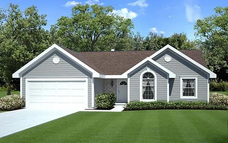 Full Rendering for House Plan #186142