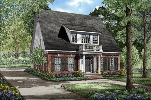 Full Rendering for House Plan #314010
