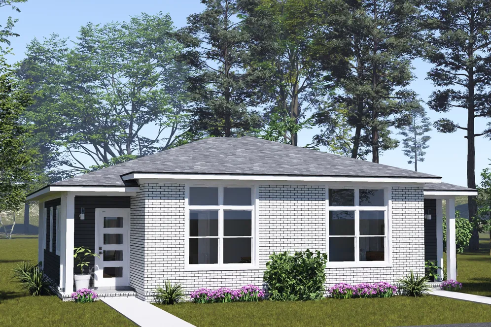 Full Rendering for House Plan #245831