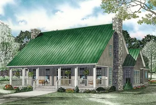 Full Rendering for House Plan #319310