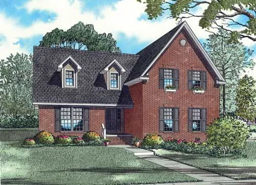 Full Rendering for House Plan #310610