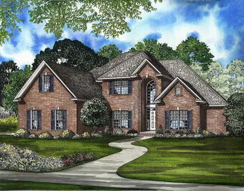 Full Rendering for House Plan #311610