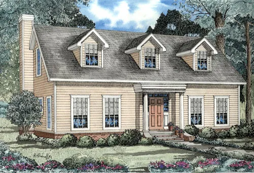 Full Rendering for House Plan #312610