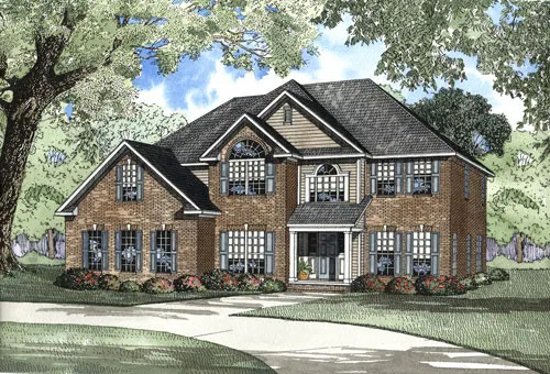 Full Rendering for House Plan #314610