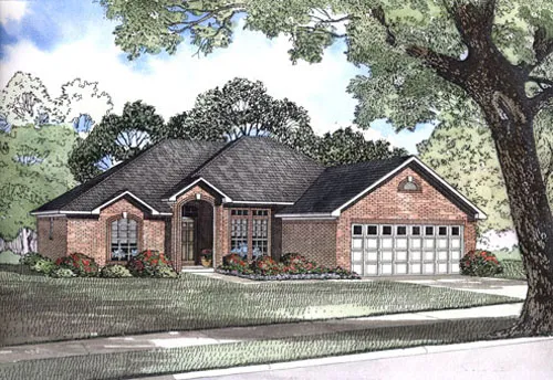 Full Rendering for House Plan #315610