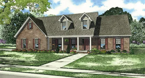Full Rendering for House Plan #310810