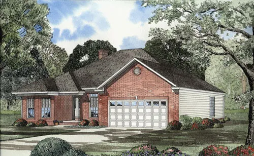 Full Rendering for House Plan #314420