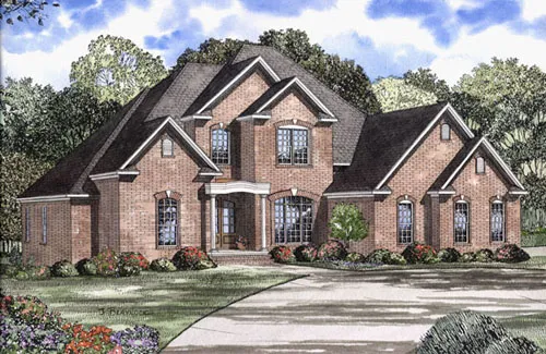 Full Rendering for House Plan #318520