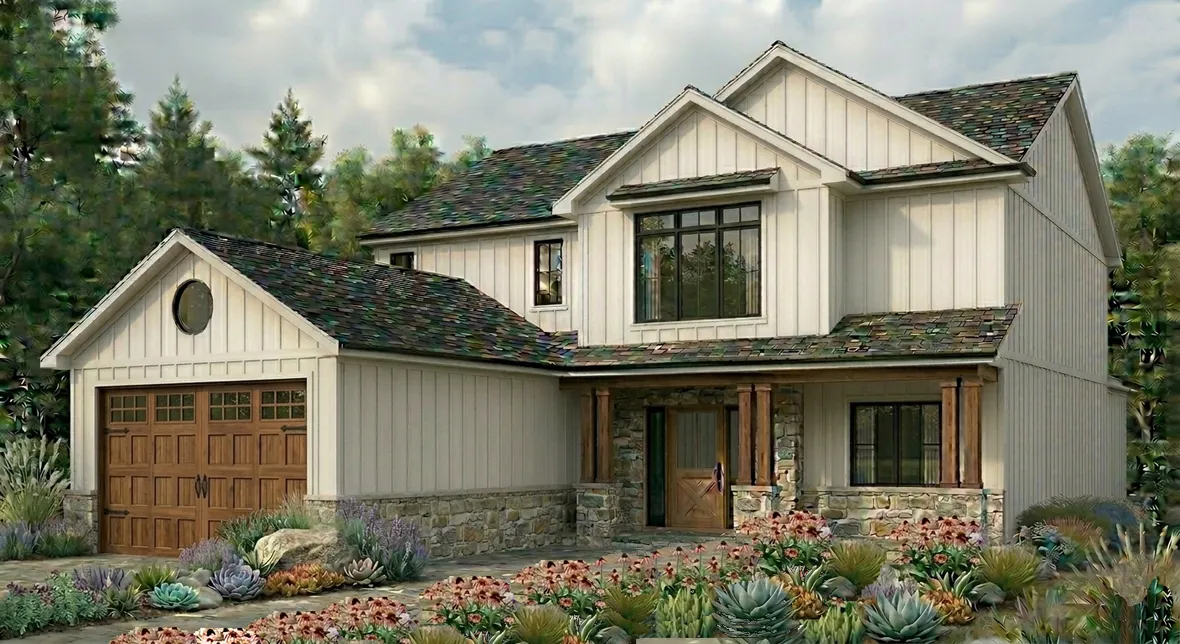 Full Rendering for House Plan #200964
