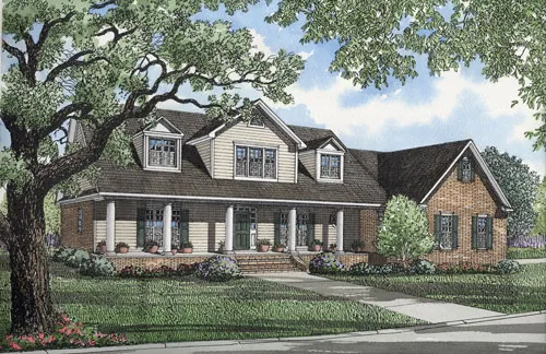 Full Rendering for House Plan #315620