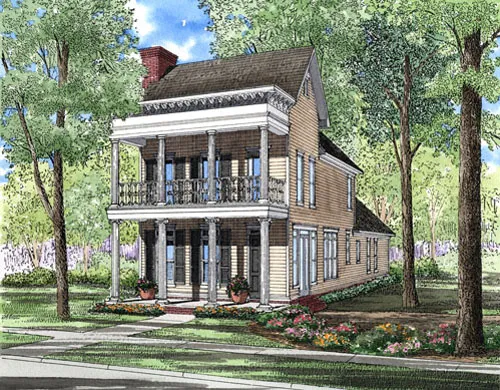 Full Rendering for House Plan #319620