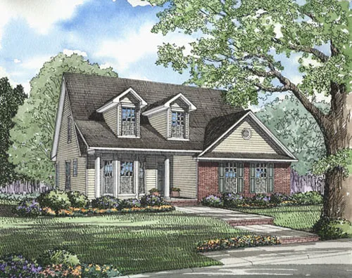 Full Rendering for House Plan #314720