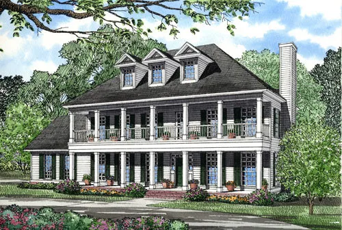 Full Rendering for House Plan #315720