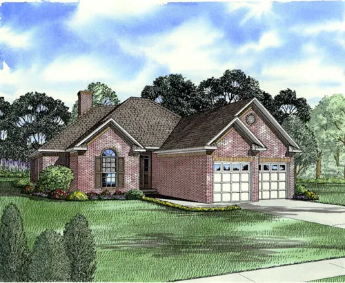 Full Rendering for House Plan #317720