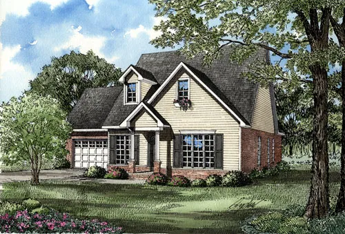 Full Rendering for House Plan #314920