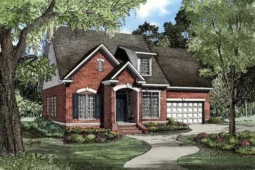 Full Rendering for House Plan #310030
