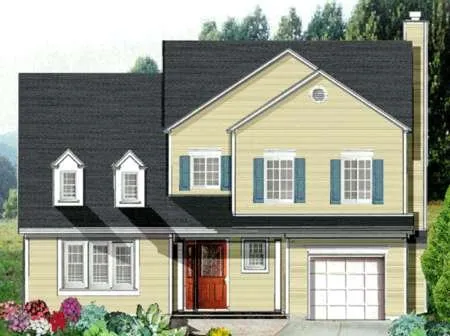 Full Rendering for House Plan #388002