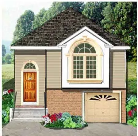Full Rendering for House Plan #382202