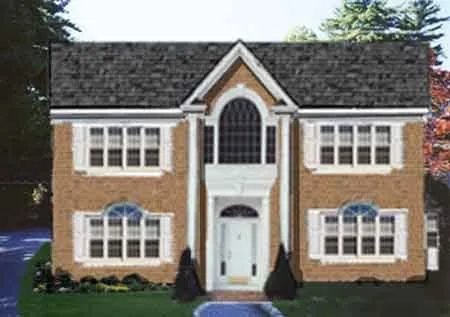 Full Rendering for House Plan #385402