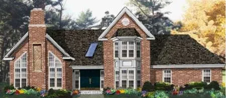 Full Rendering for House Plan #385319
