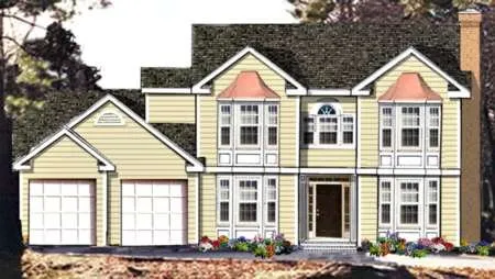 Full Rendering for House Plan #380939