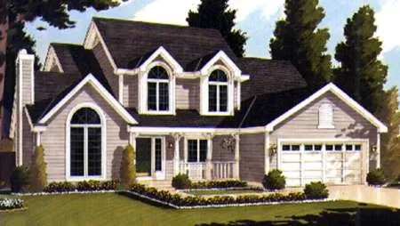 Full Rendering for House Plan #386939